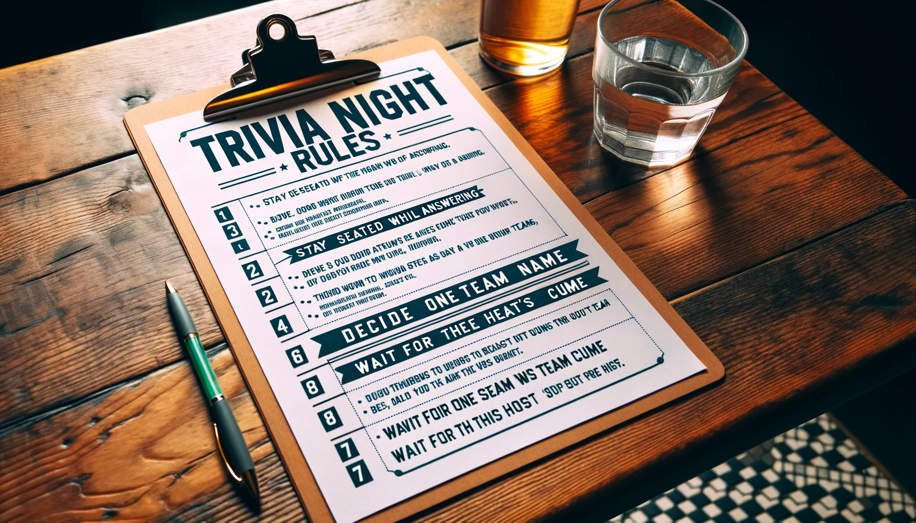 Basic Trivia Night Rules You Should Know