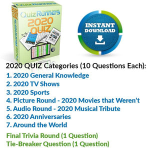 2020 Quiz - Year in Review
