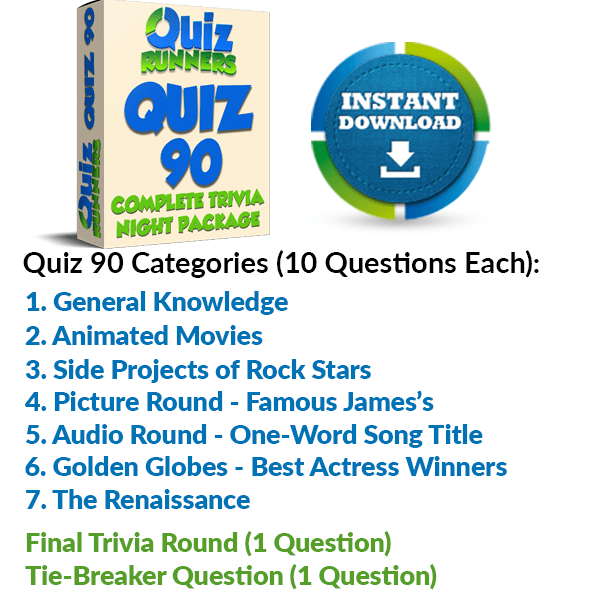 Quiz Night Kit 90