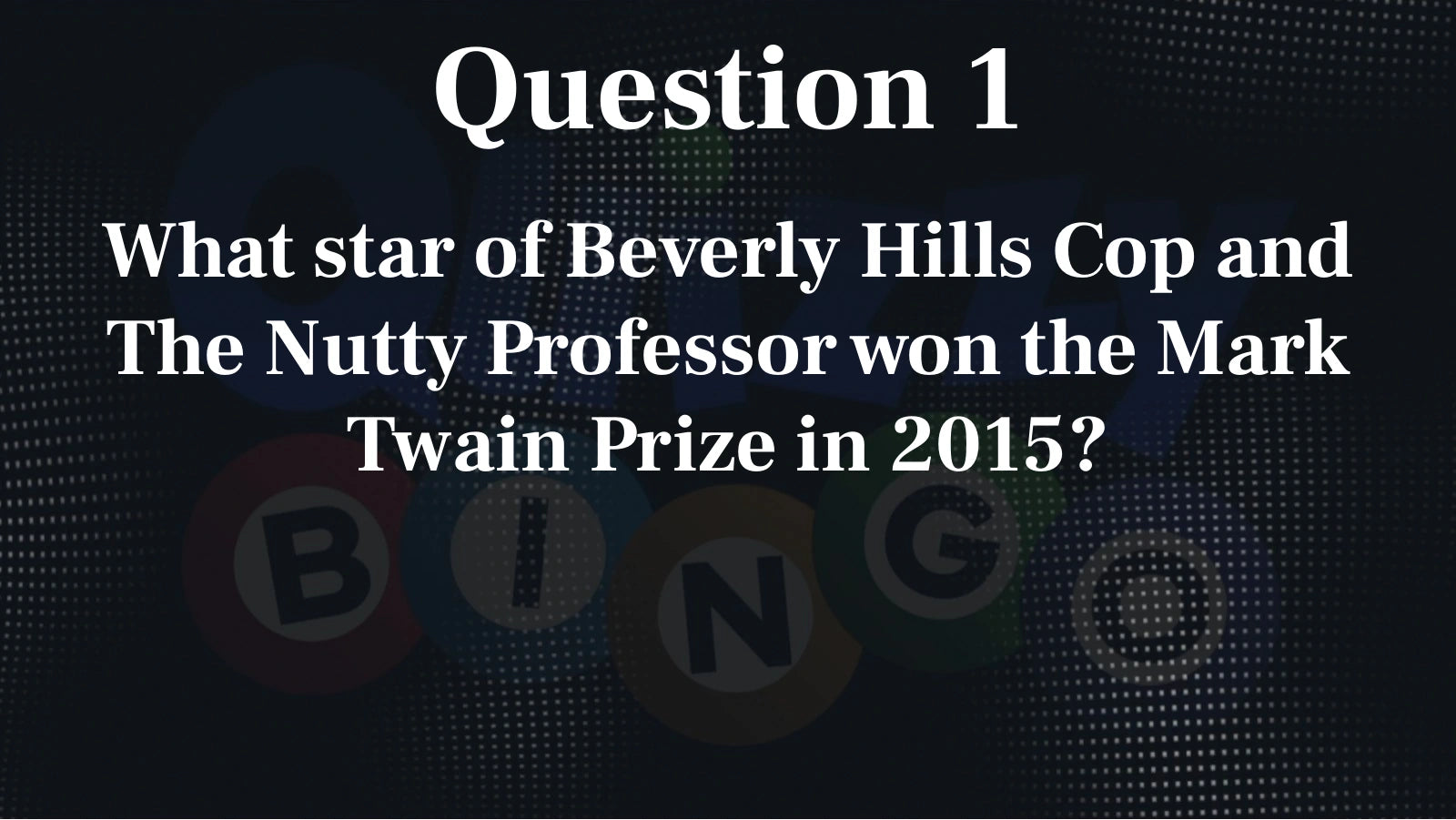Game 4: Question 1 in the included PowerPoint presentation