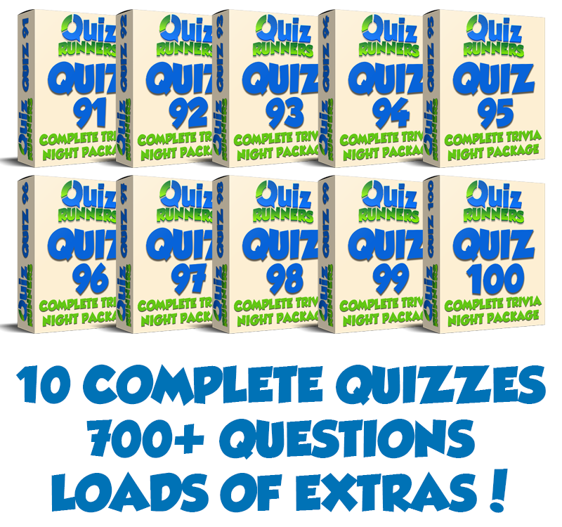 10-Pack Bundle including Quiz #91 to Quiz #100