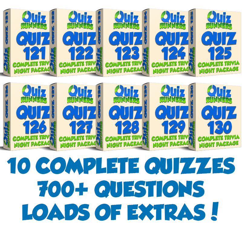 10-Pack Bundle including Quiz #121 to Quiz #130