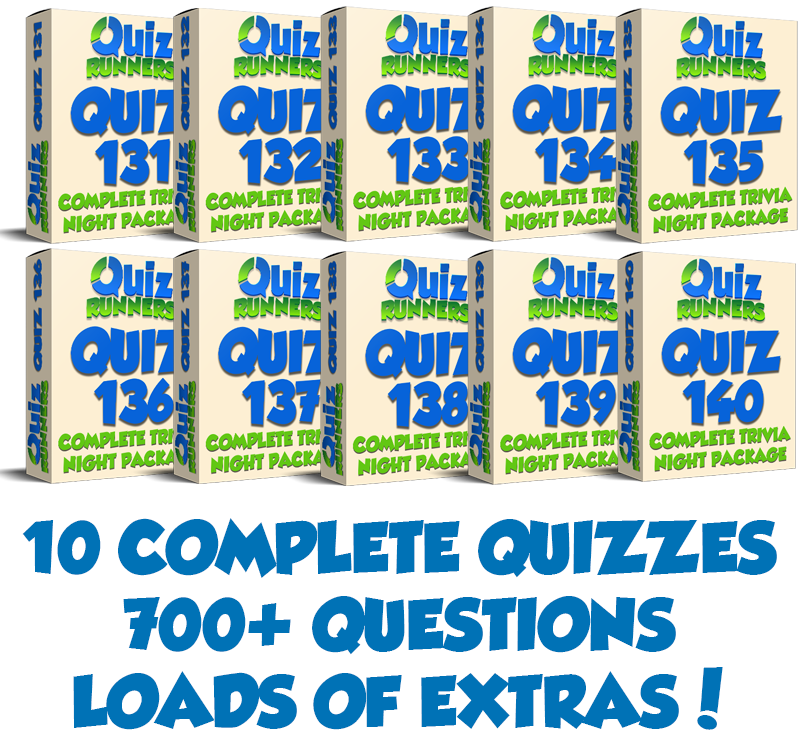 10-Pack Bundle including Quiz #131 to Quiz #140