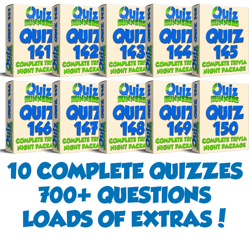 10-Pack Bundle including Quiz #141 to Quiz #150