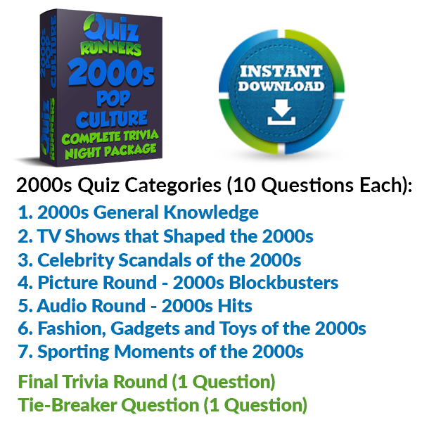 2000s Trivia The 2000s Pop Culture Quiz | Trivia - Movies, TV, Music and more