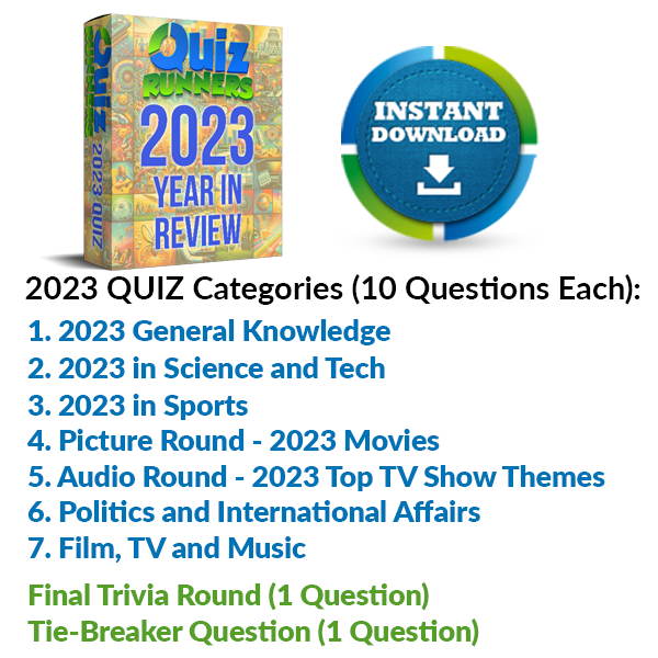 The 2023 Year in Review Quiz Pack