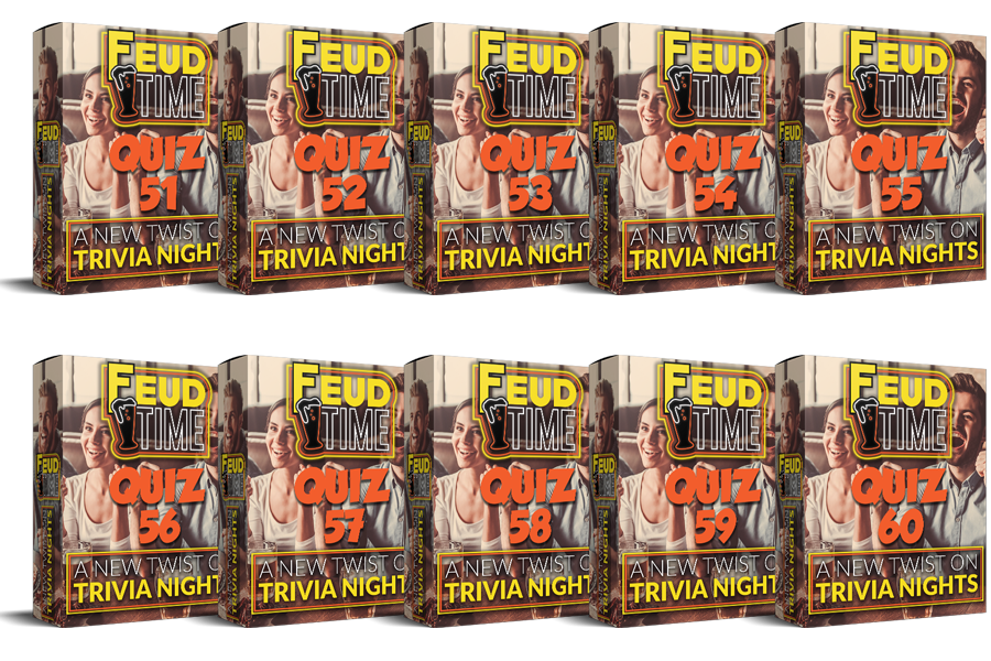 Feud Time 10-Pack #6 Includes Kits 51-60