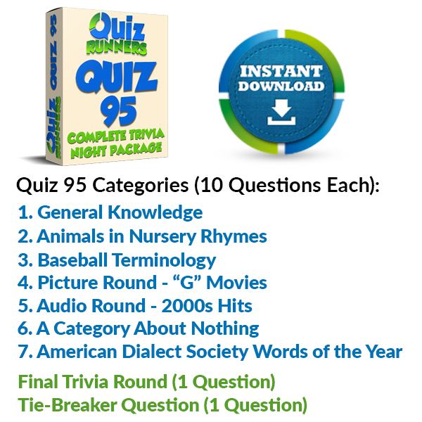 Quiz Night Kit 95