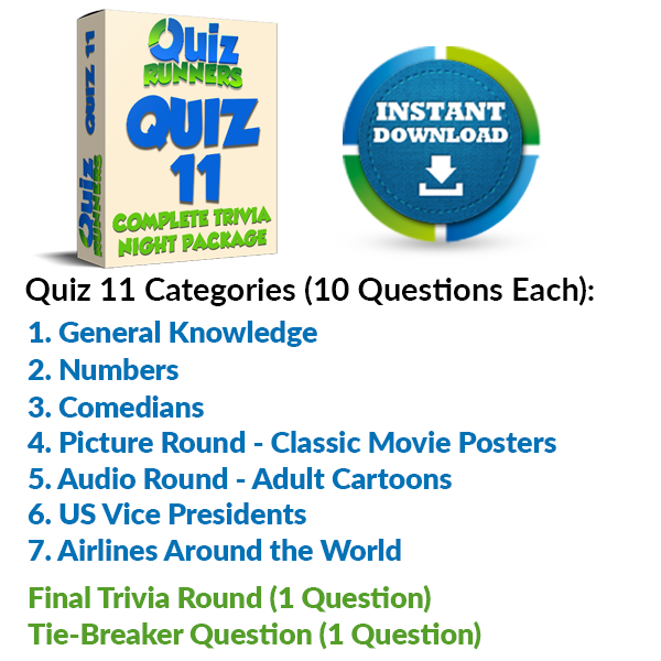 Quiz Night Kit 11