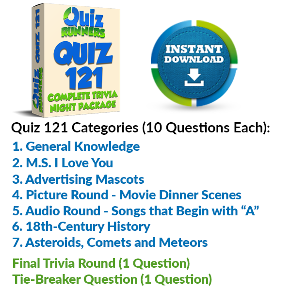 Quiz Night Kit 121
