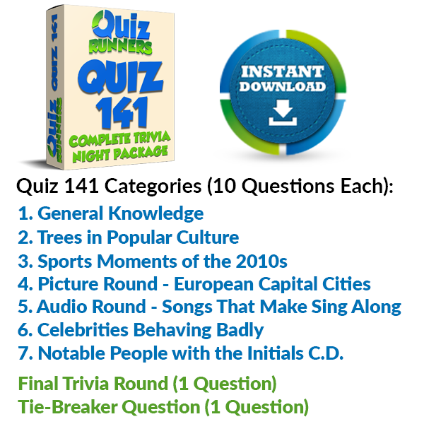 Quiz Night Kit 141