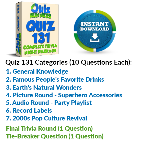 Quiz Night Kit 131