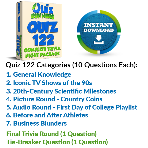 Quiz Night Kit 122