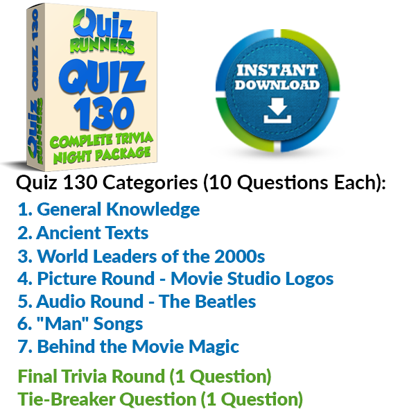 Quiz Night Kit 130