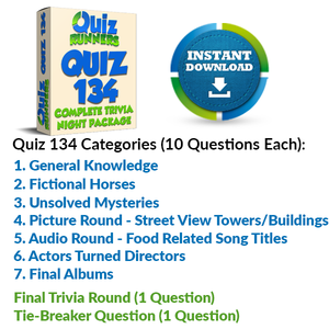 Quiz Night Kit 134