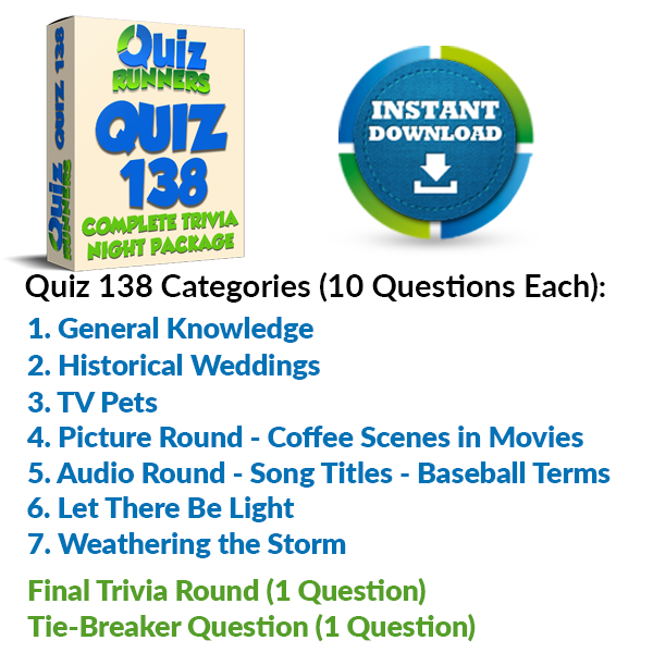 Quiz Night Kit 138