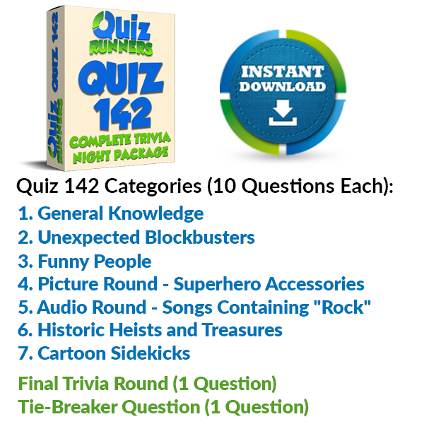 Quiz Night Kit 142
