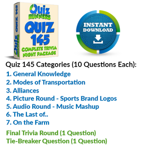 Quiz Night Kit 145