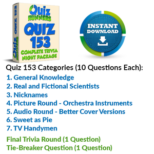 Quiz Night Kit 153