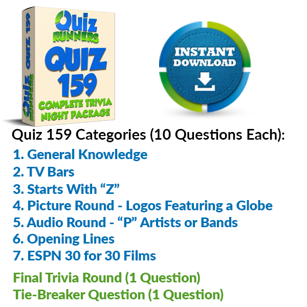 Quiz Night Kit 159