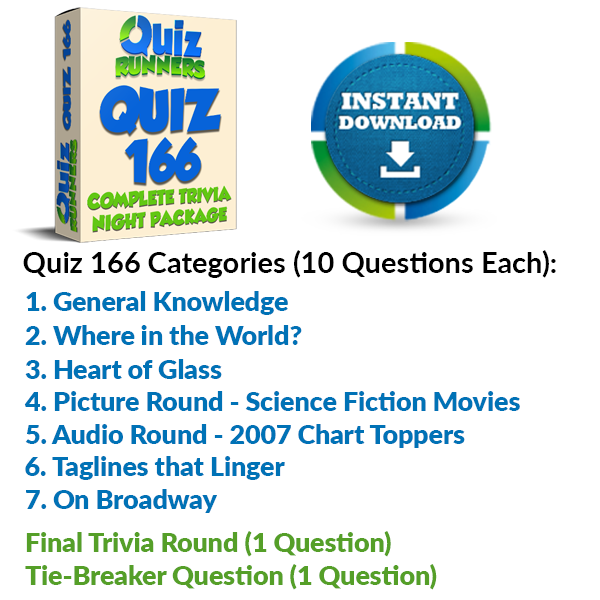 Quiz Night Kit 166