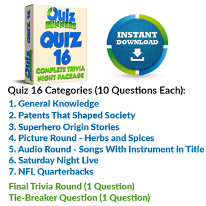 Quiz Night Kit 16