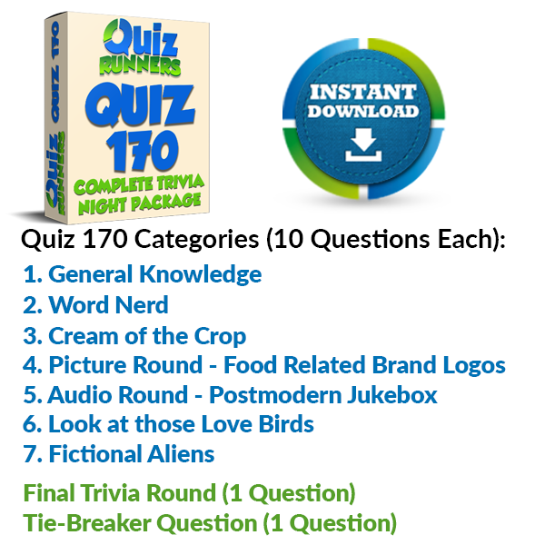 Quiz Night Kit 170