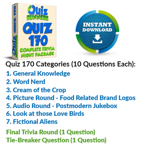 Quiz Night Kit 170