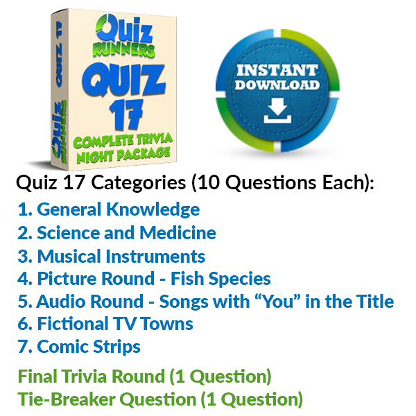 Quiz Night Kit 17