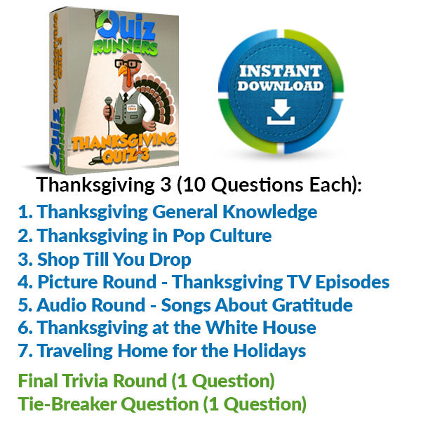 Thanksgiving Day Quiz 3