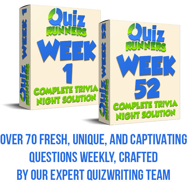 Weekly Trivia Program Trivia Subscriptions | Weekly Trivia Questions | QuizRunners