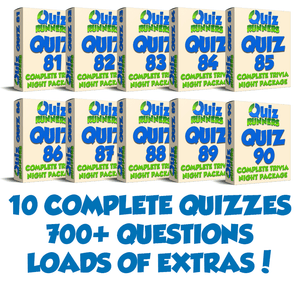 10-Pack Bundle including Quiz #81 to Quiz #90
