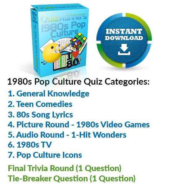 The 1980s Pop Culture Quiz