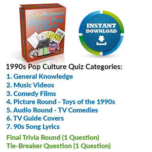 The 1990s Pop Culture Quiz