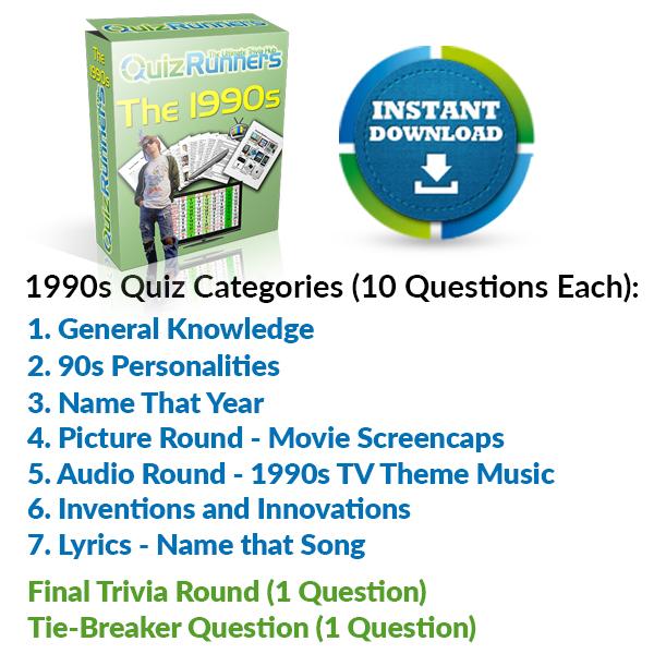 The 1990s Quiz