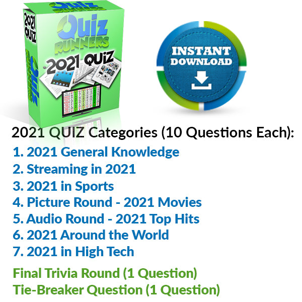 2021 Quiz - Year in Review