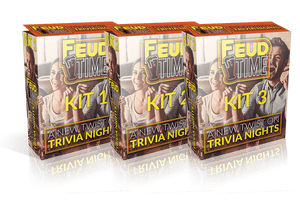 Feud Time 3-Pack #1 Includes Kit 1-2-3