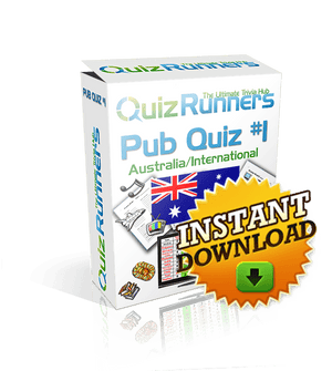 Pub Quiz Kit 1 Australia/International Edition