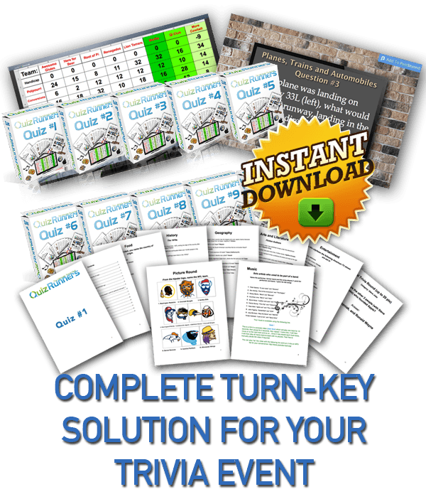 Complete Trivia Night Kit 10-Pack 1