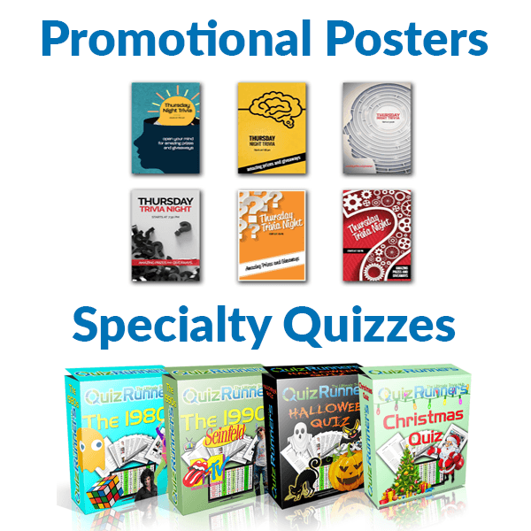 Weekly Trivia Program Trivia Subscriptions | Weekly Trivia Questions | QuizRunners