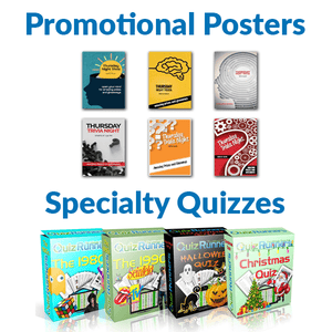 BONUS Extras Including Promotional Posters and Specialty Quizzes