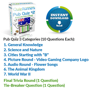 Pub Quiz Kit 3 Australia-International Edition