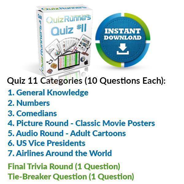 Quiz Night Kit 11