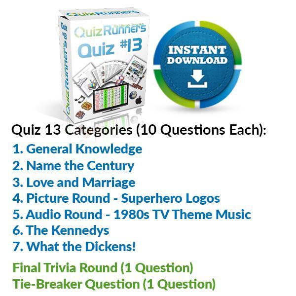 Quiz Night Kit 13