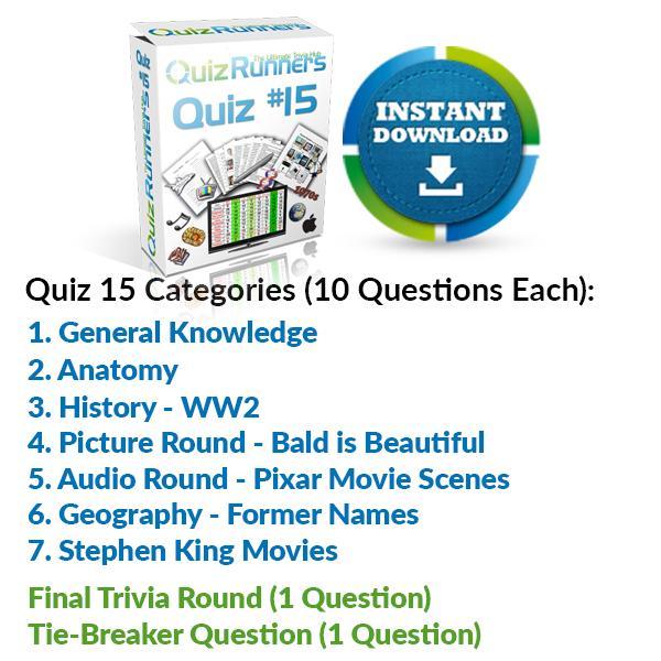 Quiz Night Kit 15