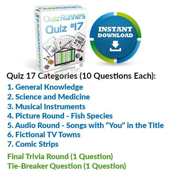 Quiz Night Kit 17