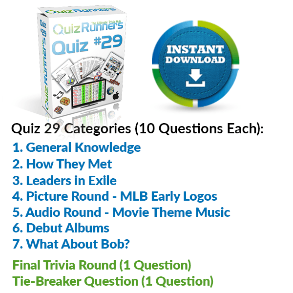 Quiz Night Kit 29