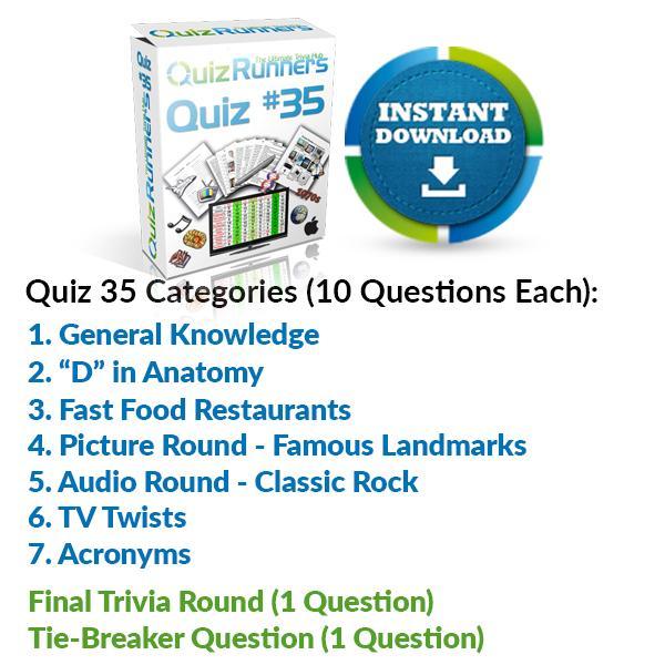 Quiz Night Kit 35