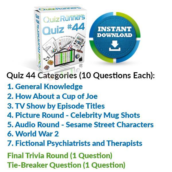 Quiz Night Kit 44