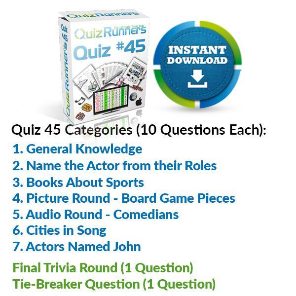 Quiz Night Kit 45